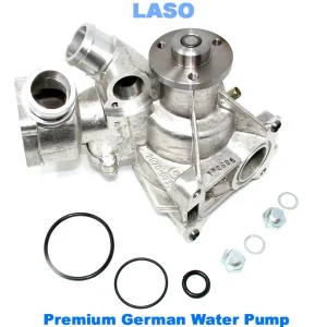 1996 Mercedes C280 C36 AMG E320 Laso German Water Pump Without Oil Cooler LASO