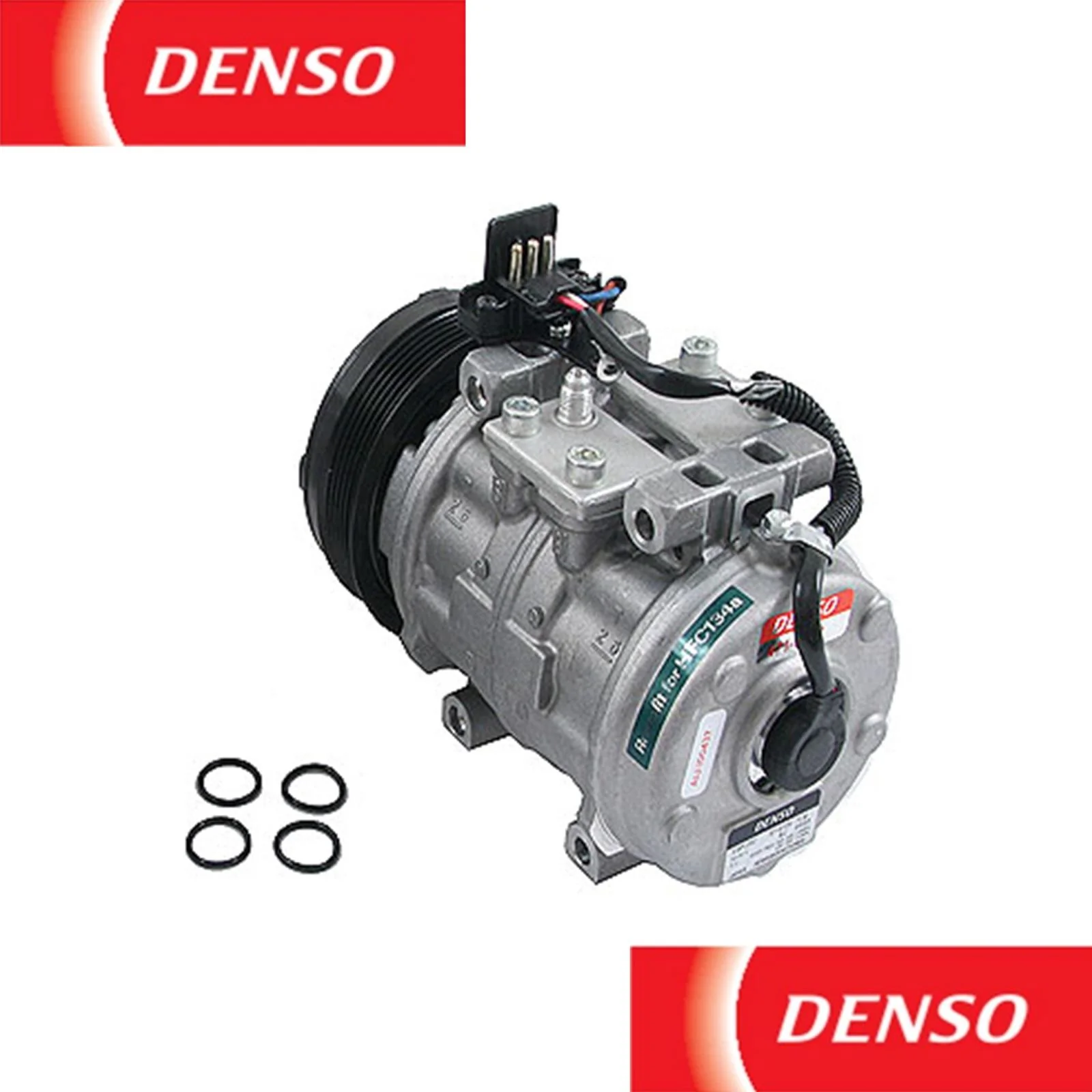 Genuine OEM Denso Air Conditioning Compressor 1985-93 Mercedes 190 260 300 - Image 2