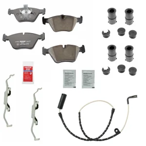 Premium Textar ePad Ceramic Front Brake Pad Complete Kit 1997-03 BMW 525i 528i