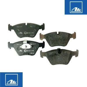 Alternative view of 1997-03 BMW 525i 528i Front Brake Pad Complete Installation Kit Ate OEM Compound