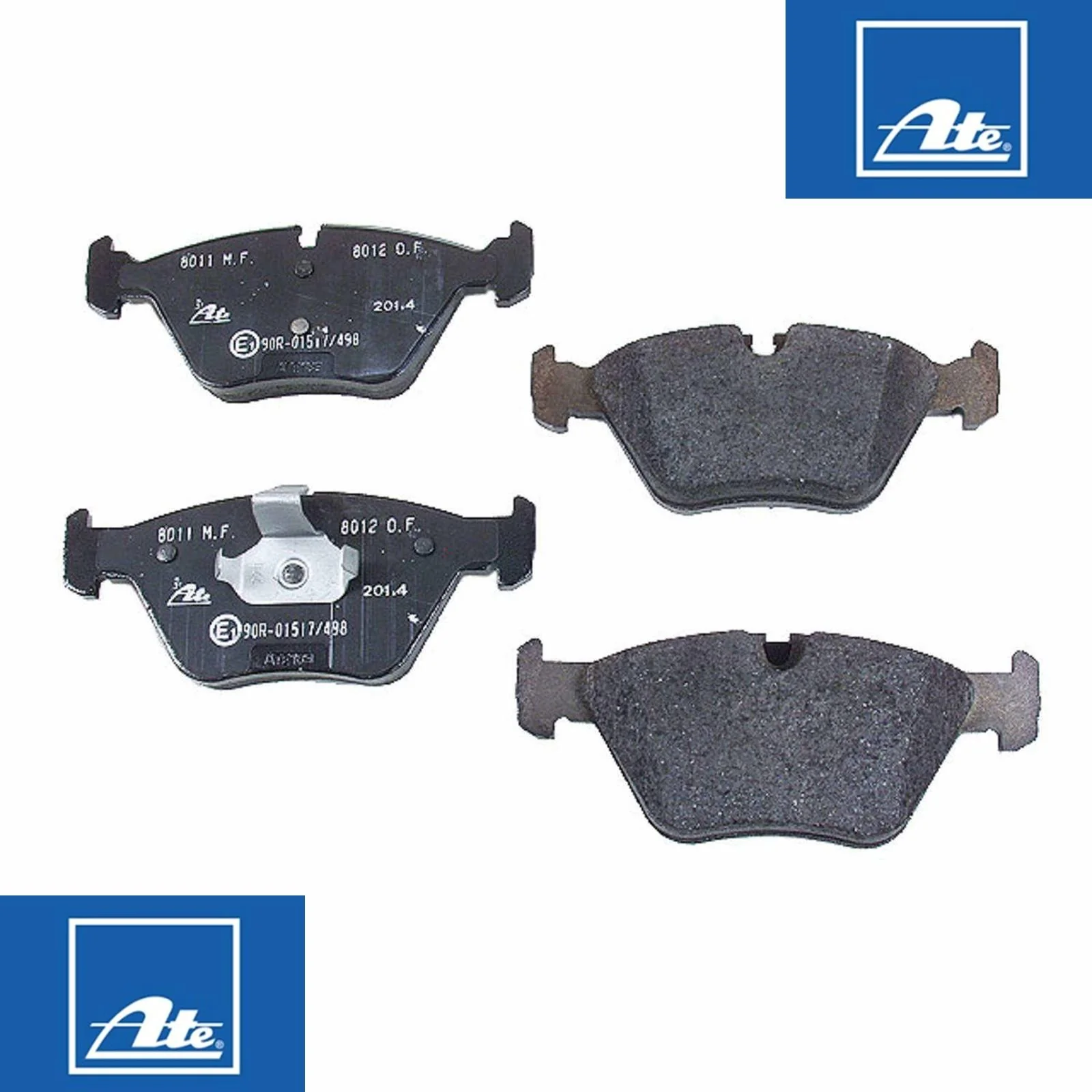 2006-08 BMW Z4 3.0Si Front Brake Pad Sensor Bushing Clip Paste Ate OEM Compound - Image 2