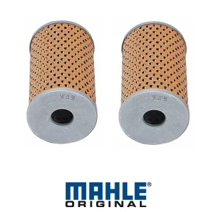 Alternative view of 2 X OEM Mahle Oil Filter Cartridge Insert BMW 1500 1600 1602 1800 1802 2000 2002