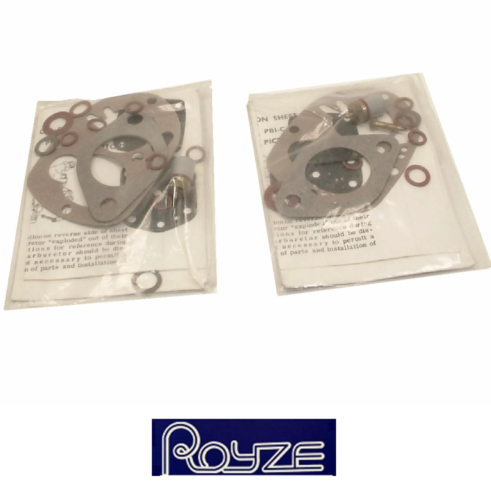 Pair Royze Carburetor Repair Kits Solex 40PBIC 1952-58 Porsche 1951-55 Mercedes - Image 2