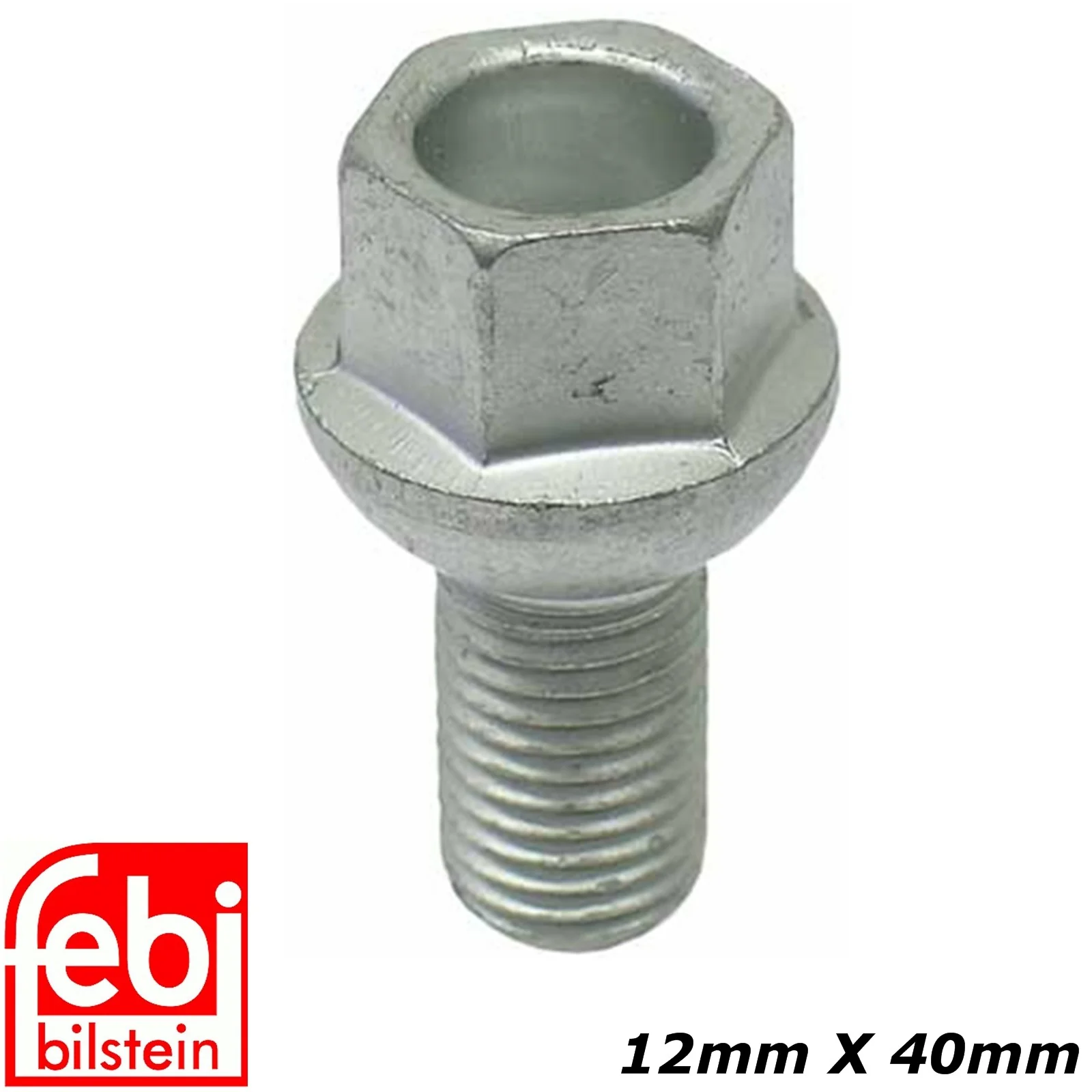 5 X Steel Wheel Lug Bolt 12mm X 40mm 60- 85 Mercedes 000 990 45 07 201 401 02 70 - Image 3