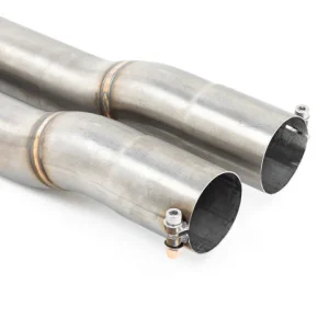 Alternative view of Supersprint BMW G8X M3 / M4 Centre Pipes Right - Left