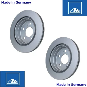 Alternative view of 1992-95 Mercedes 400E 500E C36 E420 E500 Rear Brake Disc & Pad Kit 124 423 08 12