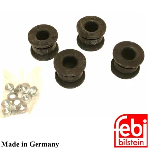 Alternative view of 1984-93 Mercedes 190D 2.2 190E2.3 Complete Front Sway Bar Bushing & Hardware Kit