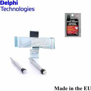 Alternative view of 1963-76 Mercedes Ate Front Caliper Brake Pad Sliding Pin Spreader Spring Kit