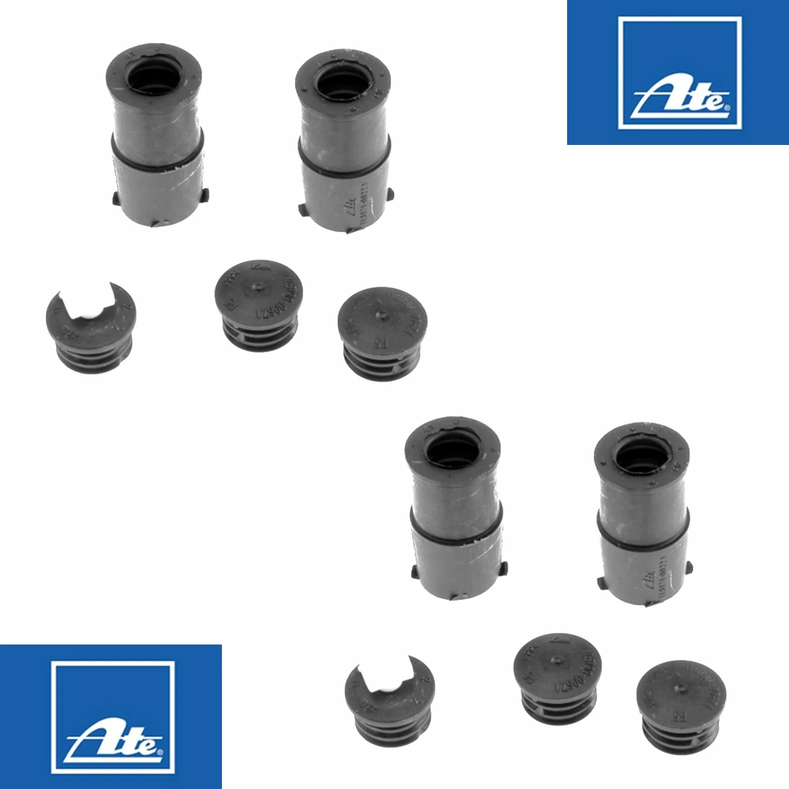 Ate OEM Compound Front Brake Pad Complete Installation Kit 1997-03 BMW 525i 528i - Image 3