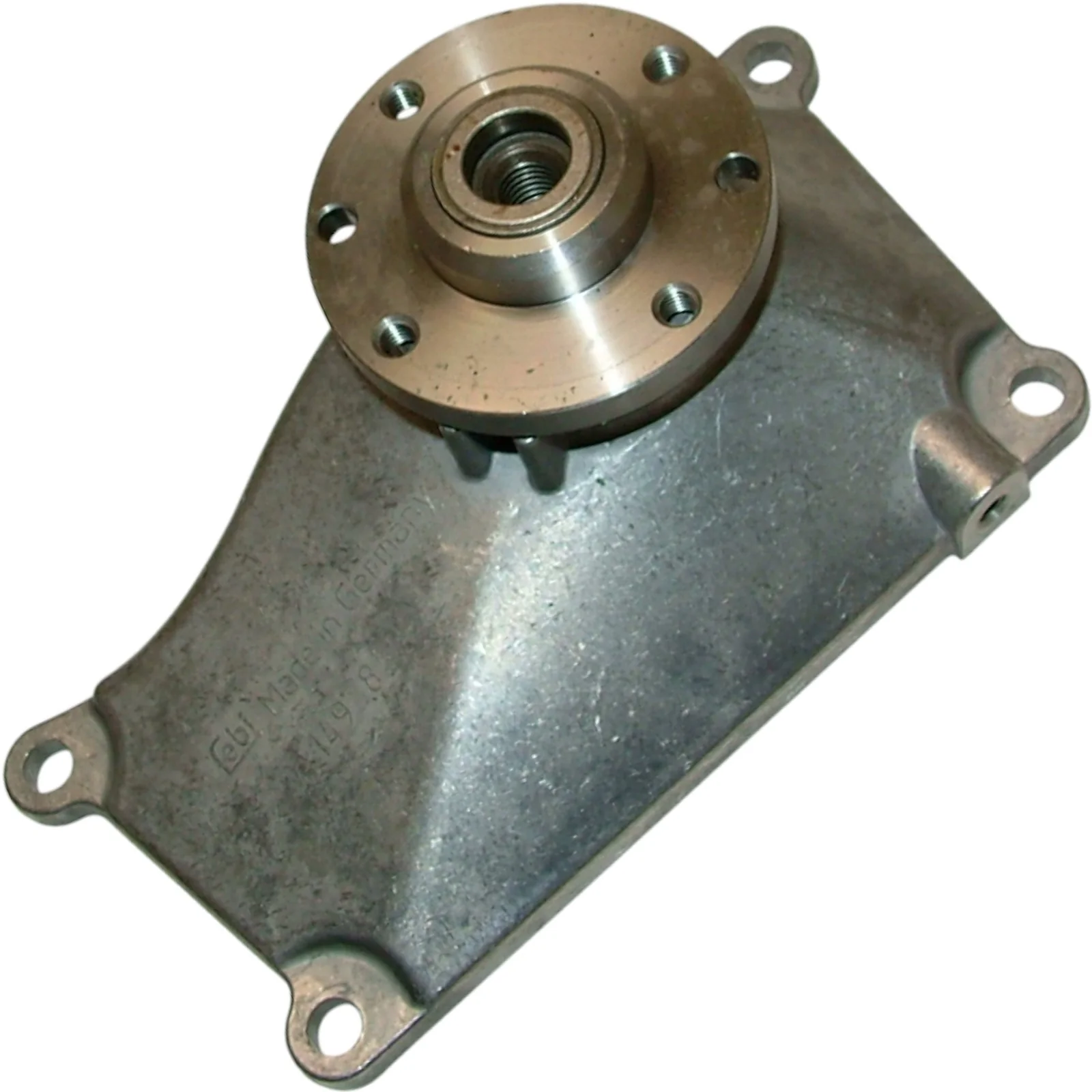 94-97 Mercedes C 280 36 Fan Clutch Bearing Pulley Bracket 104 200 20 28 Germany - Image 8