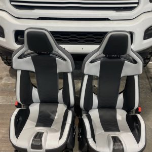 2024 BMW M3 M4 G80 G82 Carbon Bucket Seats White Carbon Fiber M Performance OEM